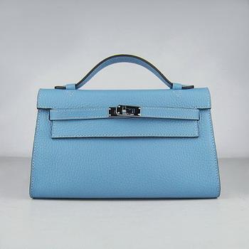 HKL220LBS023 HERMES 22CM H008 Light Blue (argento)